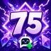 Level 75 badge